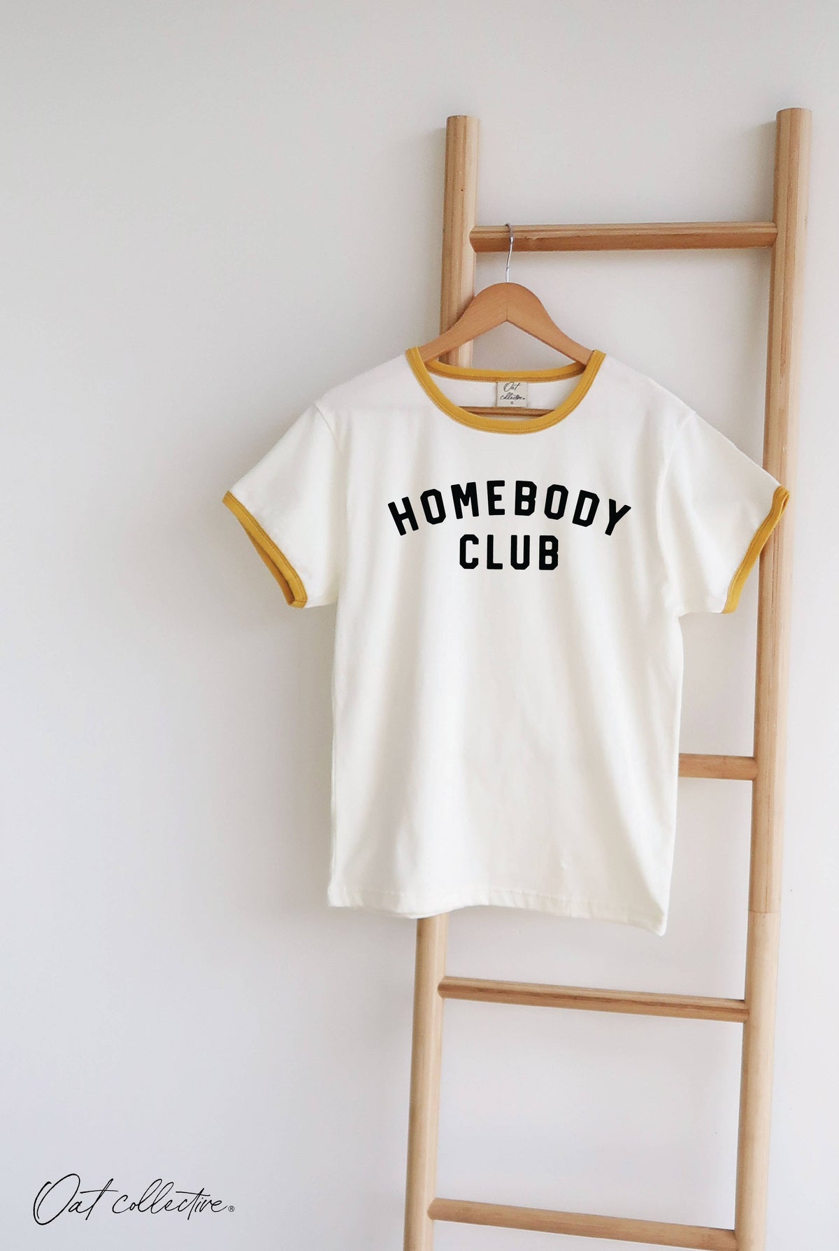 Homebody Club Ringer Graphic T-Shirt