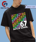 67 Days of School Six Seven meme shirt