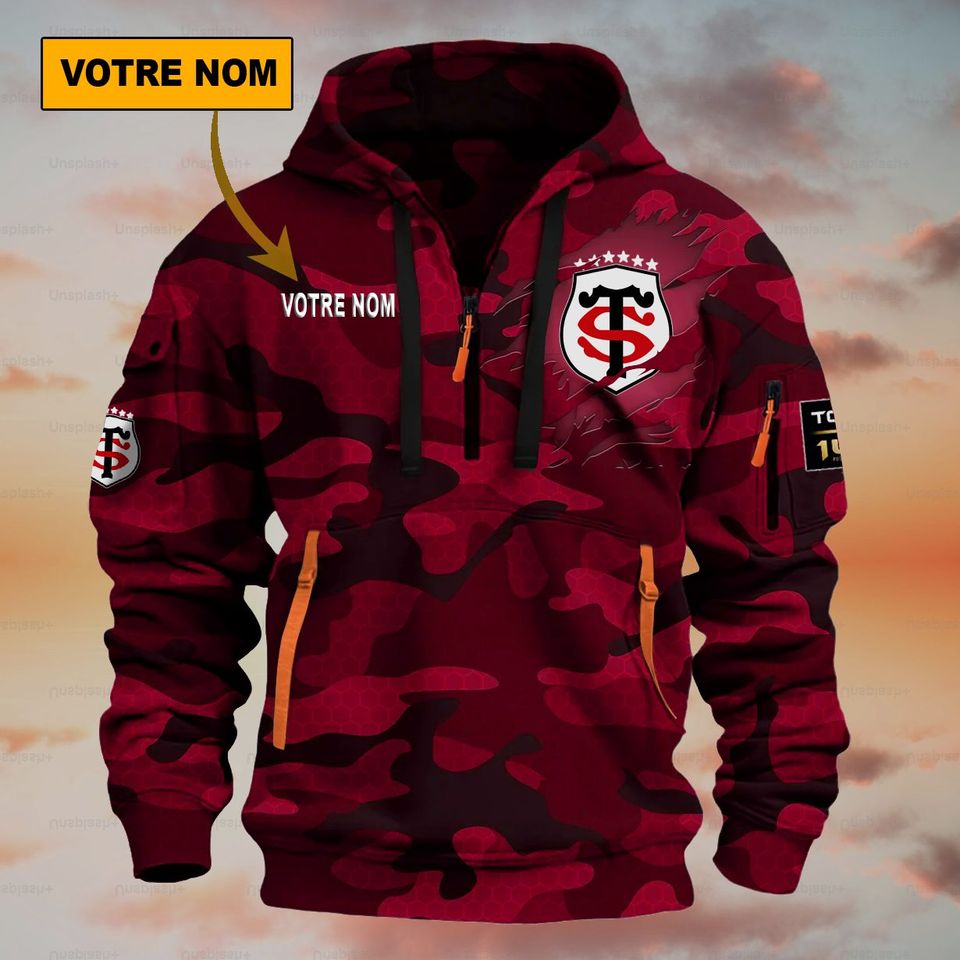 Stade Toulousain – Dynamic Hoodie Special Edition with personalized name