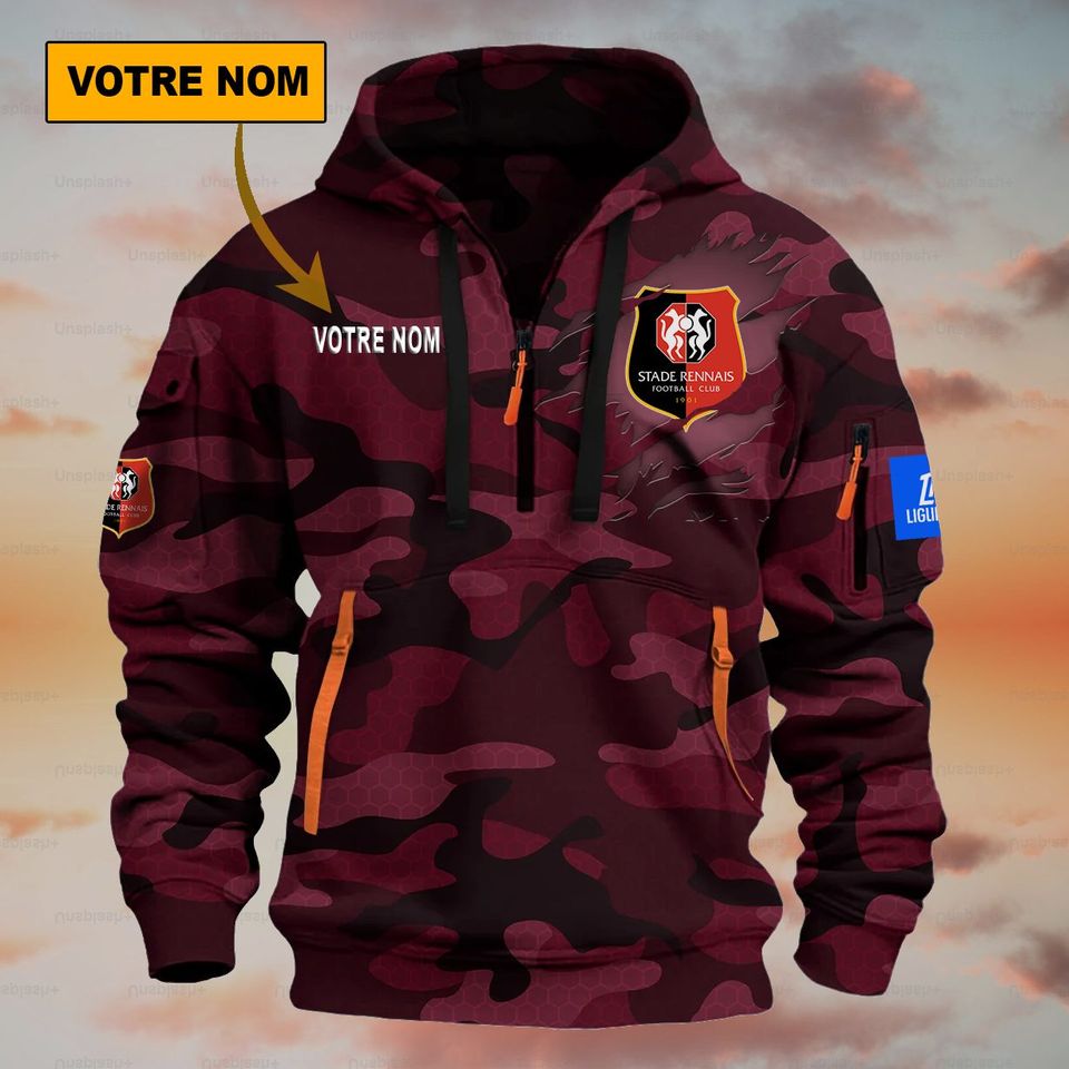 Stade Rennais FC – Dynamic Hoodie Special Edition with personalized name
