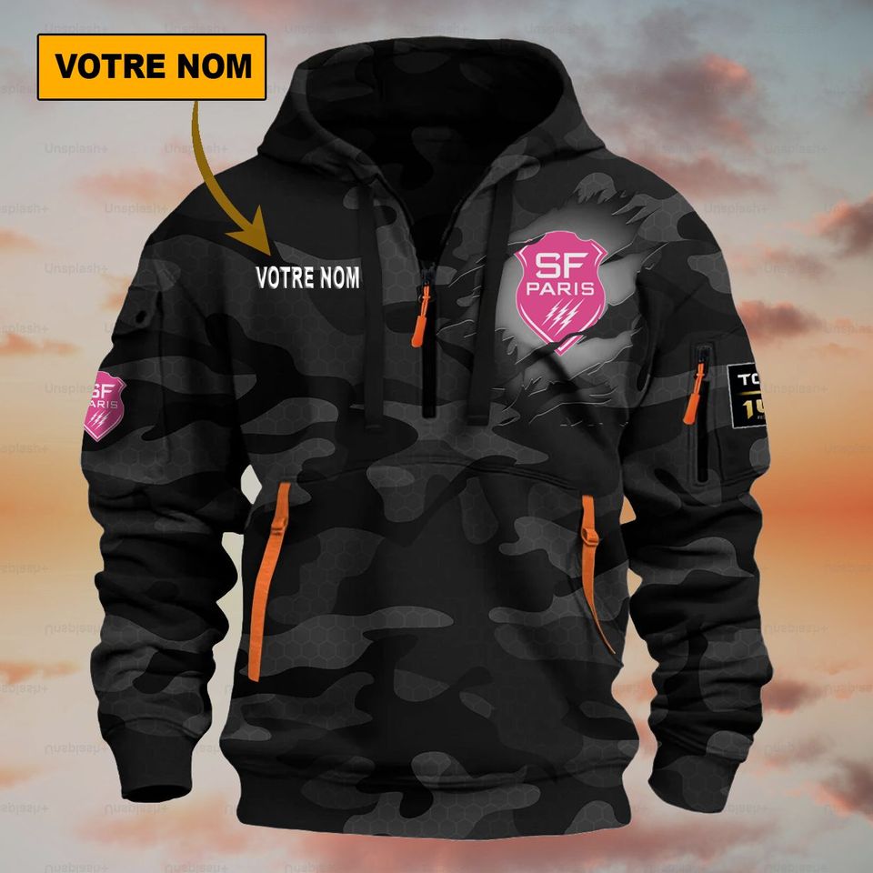 Stade Français – Dynamic Hoodie Special Edition with personalized name