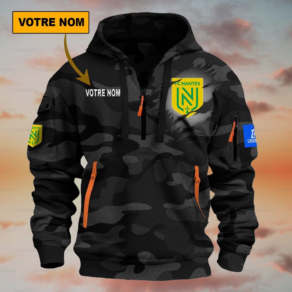 FC Nantes – Dynamic Hoodie Special Edition with personalized name