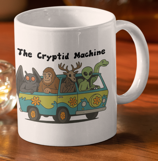 Cryptid Machine Ceramic Coffee Mug