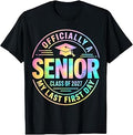 Senior Class of 2027 Back to School Last First Day of School T-Shirt