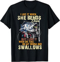 Fishing I Like It When She Bends Over But I Love It Vintage T-Shirt