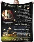 Custom Memorial Blanket with Photos for Loss of Mom Dad Son Daughter, Customized Memory Gift of Departed Loved Ones Gifts, Made in USA