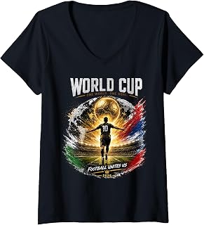 Women's Soccer - WM World Cup 2026 V-Neck T-Shirt
