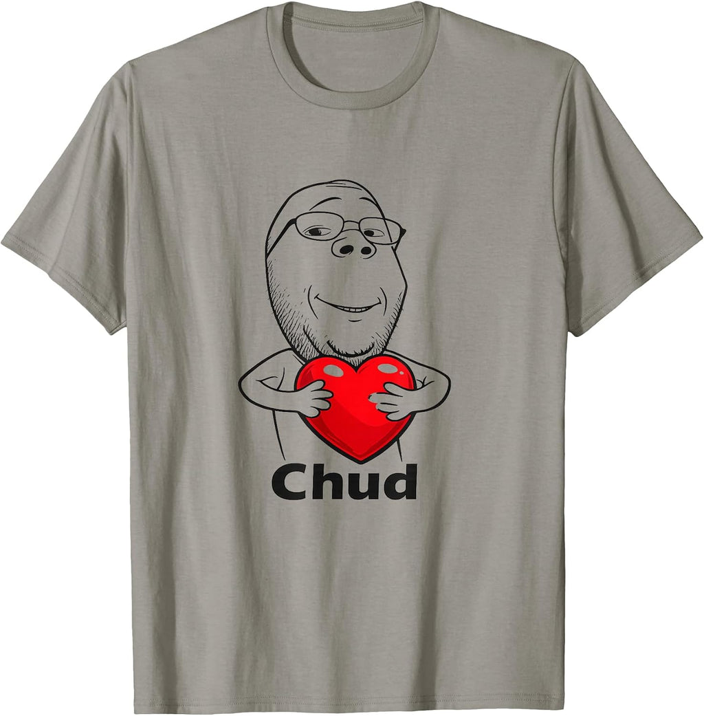 Funny Chud Guy, Chug Aesthetic Viral Meme Culture Internet T-Shirt