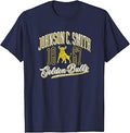 Johnson C. Smith University Golden Bulls Vintage Script T-Shirt