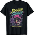 Vintage Summerween Slasher Summer 80s Cute Halloween Classic T-Shirt