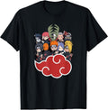 Shippuden Akasuki Group Cloud Chibi SD Anime T-Shirt