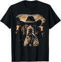 Funny Cowboy German Shorthaired Pointer Smoking Cigarette T-Shirt