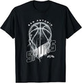 NBA San Antonio Spurs Lightning Bolt Basketball Logo T-Shirt