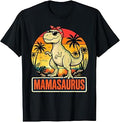 Mamasaurus T Rex Dinosaur Mothers Day Mommy Mom Mama Saurus T-Shirt