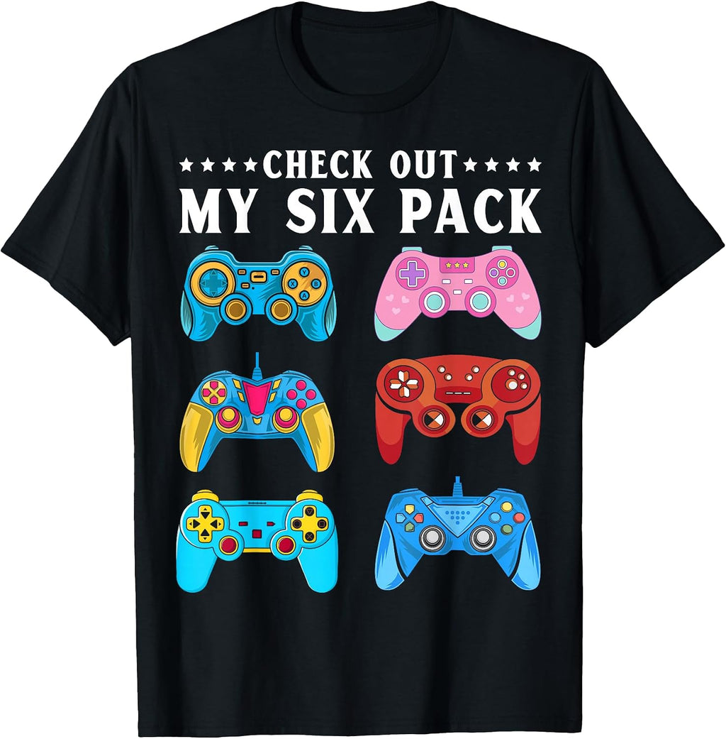 Funny Gamer Design For Men Boys Gaming Video Game T-Shirt