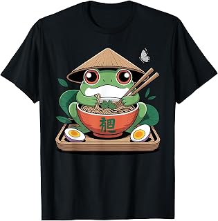 Funny Frog Art for Men Women Kids Tree Frog Themed Frog T-Shirt