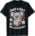 Cute Koala Novelty for Women Girls Kids Australia Koala Bear T-Shirt