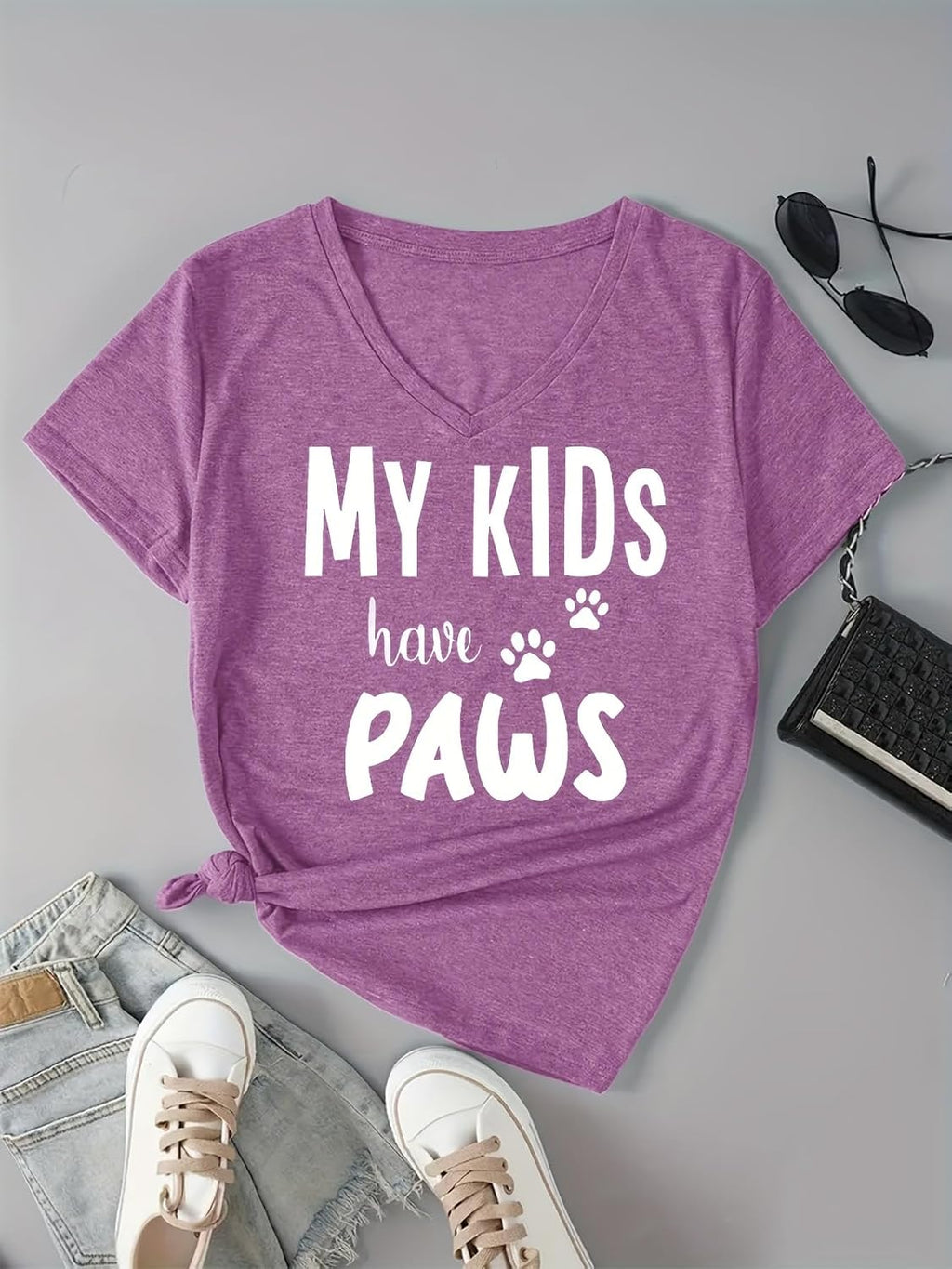 Dog Grandma Graphic T-Shirt for Women Cute Pet Lover Short Sleeve Tee Casual Relaxed Fit Top Soft Outfit