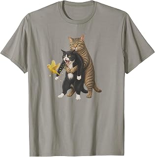 Cat Heimlich Maneuver Funny Feline Rescue Humor T-Shirt