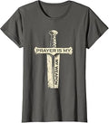 Prayer Is My Weapon Christian Faith Design T-Shirt