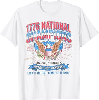 1776 National Champions July 4, 1776 â€“ Philadelphia, PA T-Shirt