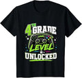 First Day of 4th Grade Boys Gaming Back to School 4th Grade T-Shirt
