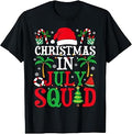 Christmas in July Squad Family Group Matching Beach Summer T-Shirt