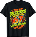 Listen up Rizzlers This Sigma has 67 Aura Farming Ice Cream T-Shirt