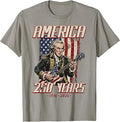 Washington Guitar America 250 250th Anniversary 4th of July T-Shirt
