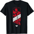 I Am The Law Judge Dredd 2000 AD Comic Montage T-Shirt
