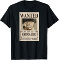 Anime Roronoa Zoro Wanted Poster T-Shirt