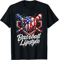 Baseball Lifestyle Apparel Youth Baseball Drip Ice Cream Boy T-Shirt