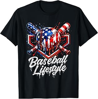 Baseball Lifestyle Apparel Youth Baseball Drip Ice Cream Boy T-Shirt