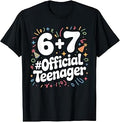 Funny Official Teenager Art for Men Women 13th Birthday T-Shirt