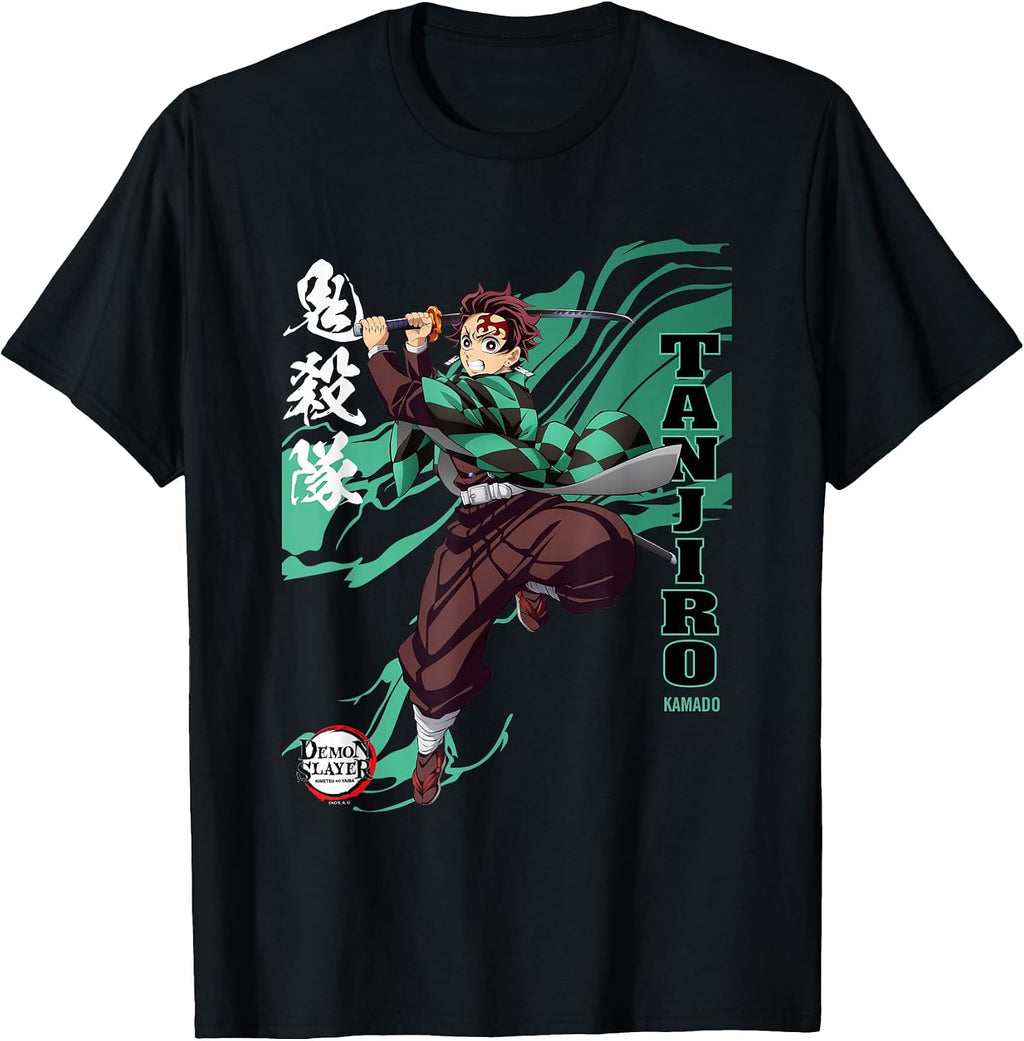 Infinity Castle Tanjiro Kamado Sword Art T-Shirt