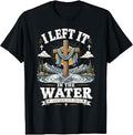 I Left It in The Water Romans 6:4 Christian Baptism Cross T-Shirt