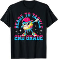 Ready to Tackle 2nd Grade First Day of School Baseball Boys T-Shirt