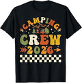 Camping Crew 2026 Camp Trip Campfire Summer Vacation Family T-Shirt