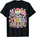 Hello 3rd Grade Boy Girls Teacher Third Grade Back to School T-Shirt