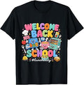 Welcome Back to School Lunch Lady Funny Cafeteria Squad Art T-Shirt