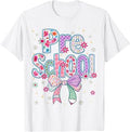 Preschool Coquette Pencil Floral First Day Teacher Girl T-Shirt
