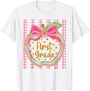 First Grade Back to School First Day 1st Grade Teachers Kids T-Shirt