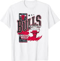 NBA Official Chicago Bulls Barred Player T-Shirt