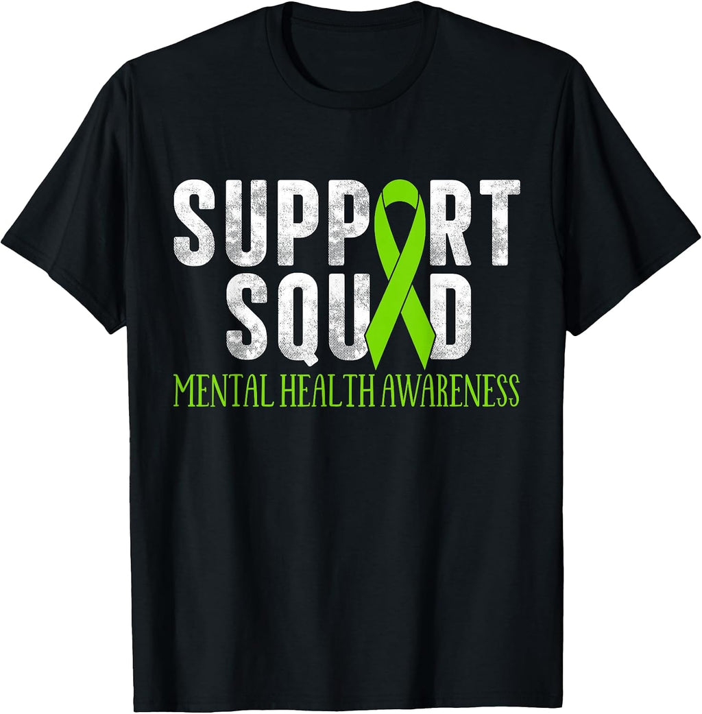 Motivation Support Squad Mental Health Awareness Men Women T-Shirt