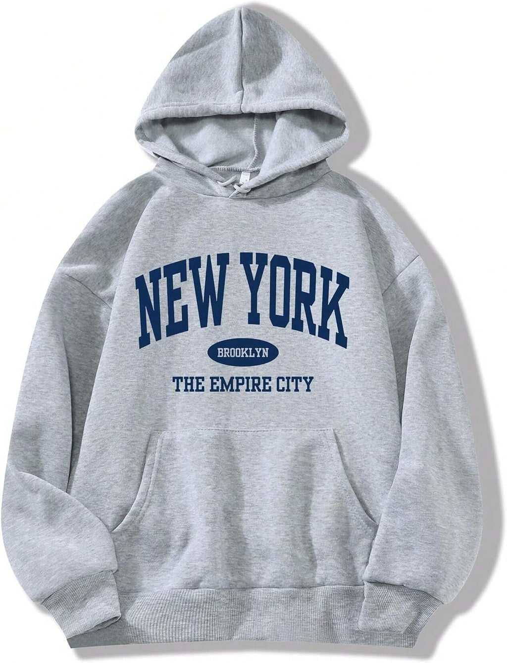 Womens Graphic Hoodies Drawstring Long Sleeve Sweatshirt with Pocket Pullover