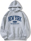 Womens Graphic Hoodies Drawstring Long Sleeve Sweatshirt with Pocket Pullover