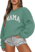 Crewneck Sweatshirt for Women Casual Oversized Pullover Hoodies Long Sleeve Fleece Tops Sweater