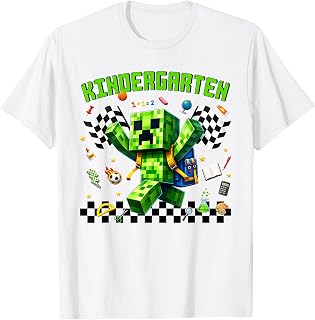 Hello Kindergarten Gamer First Day of School Gaming Kids Boy T-Shirt