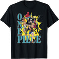 Anime Group Photo Burst Character Collage T-Shirt