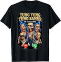Tung Tung Tung Sahur is Calling Italian Brainrot Meme Funny T-Shirt